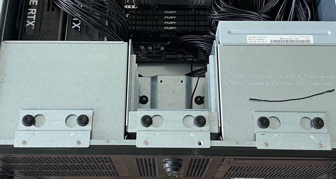 GPU сервер 2 x NVIDIA RTX 4090